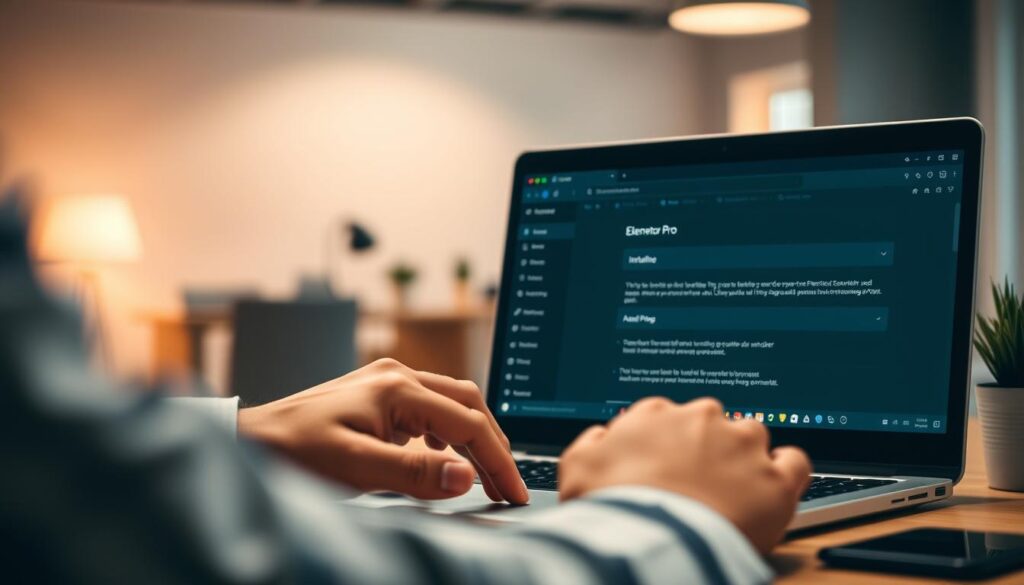 Elementor Pro Installation Process